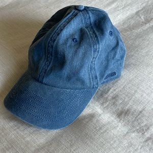 UpWest chambray denim baseball cap